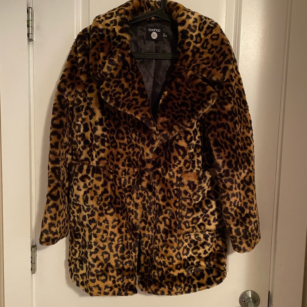 Leopard print Coat